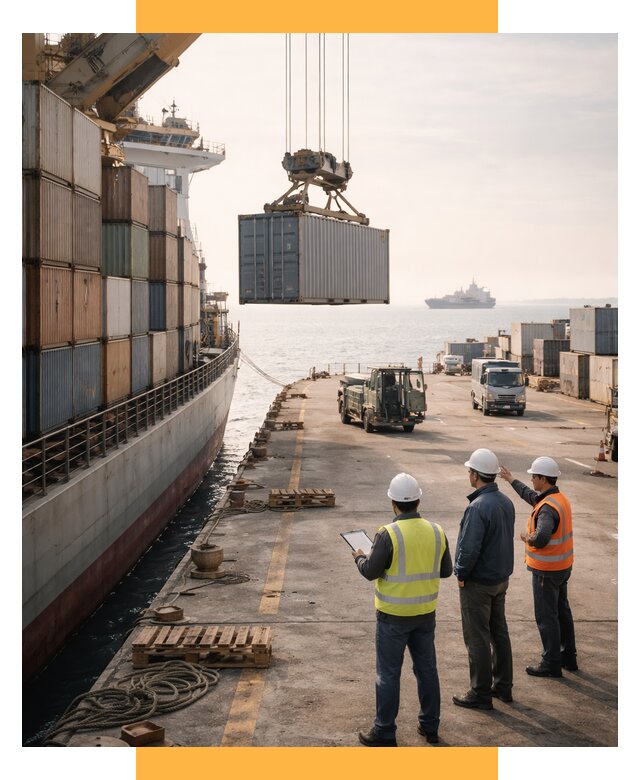 Морские перевозки грузов по миру от 46602 р. | СетСервис-Днц