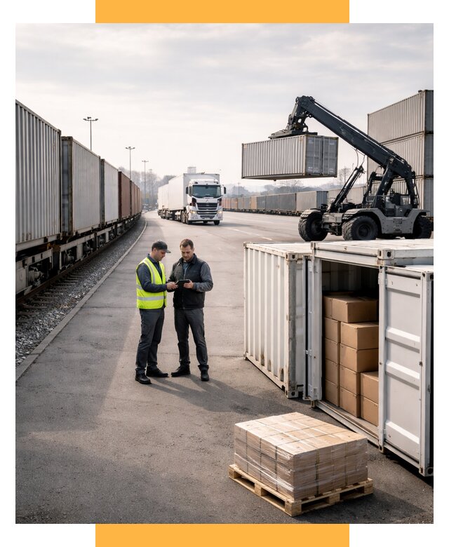 Международные мультимодальные перевозки от 46602 р. | СетСервис-Днц