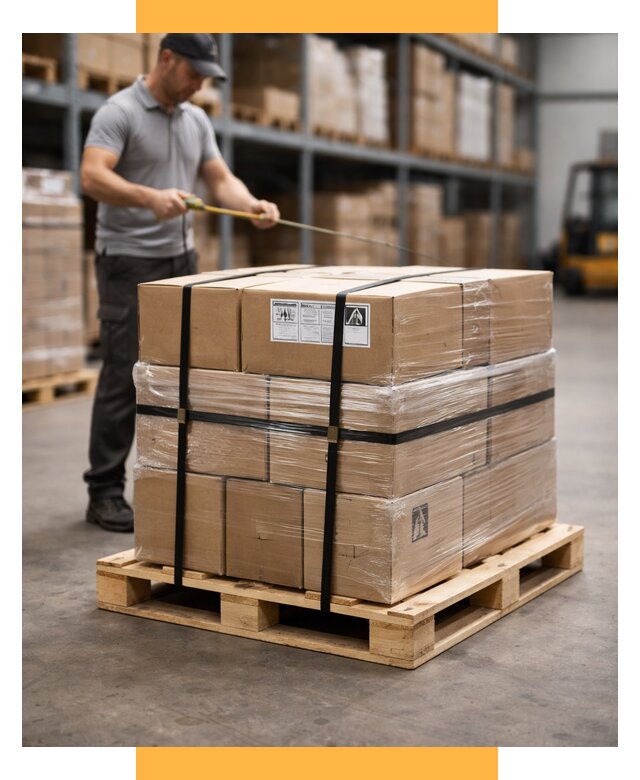 Упаковка и паллетирование грузов от 3625 р. | СетСервис-Днц