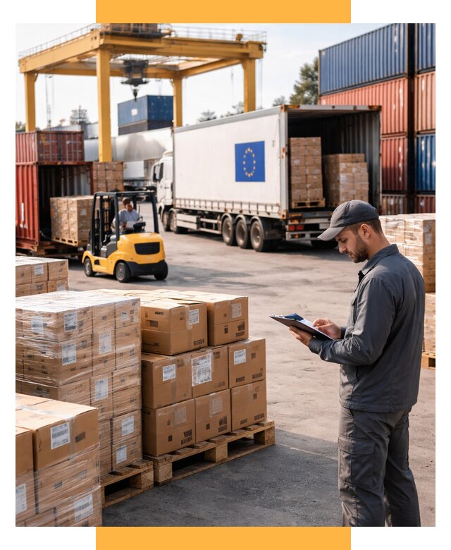 Доставка грузов из Европы от 12427 р., логистика СетСервис-Днц