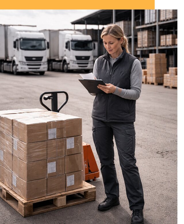 Доставка грузов из Европы к дверям клиента от 12427 руб