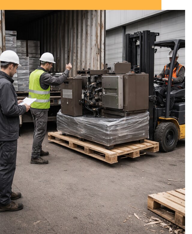 Доставка промышленного оборудования из Европы от 46602