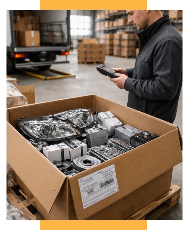 Доставка автозапчастей из Европы под ключ от 12945 р. | СетСервис-Днц