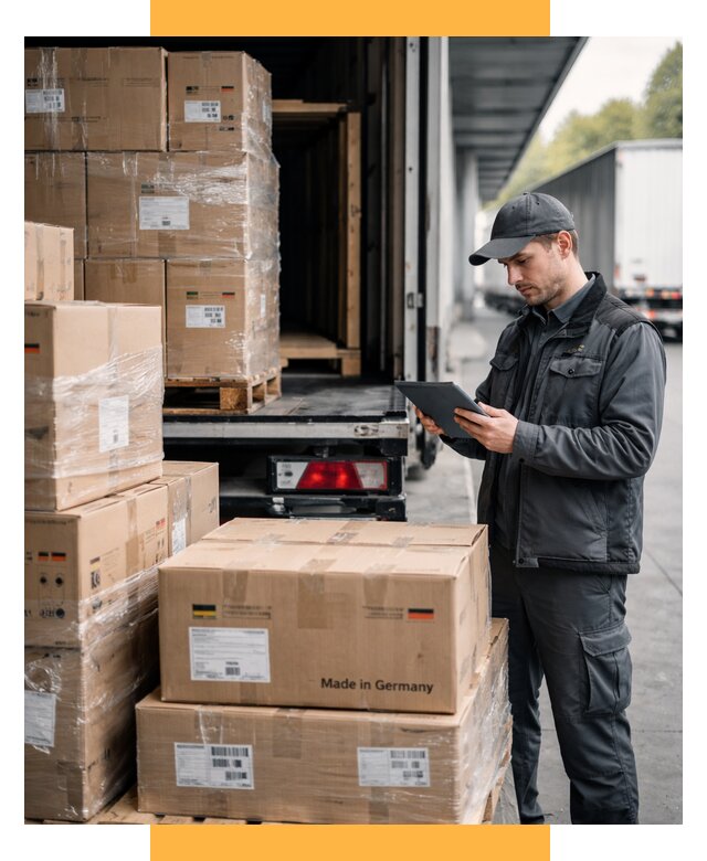 Доставка грузов из Германии от 46602 р. быстро - СетСервис-Днц