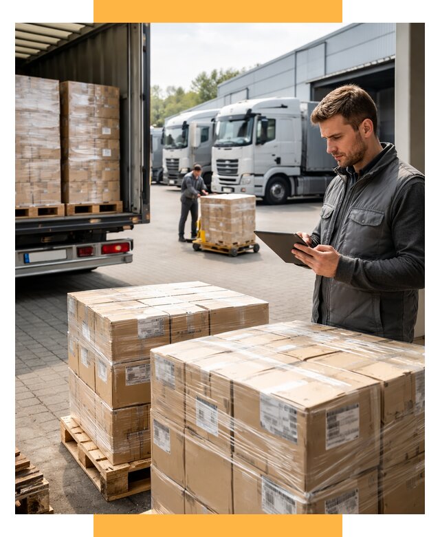 Автоперевозки из Германии от 9113 р. - логистика СетСервис-Днц