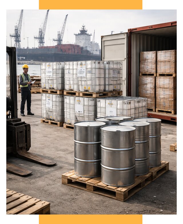 Доставка химического сырья из Индии от 258900 р. | СетСервис-Днц