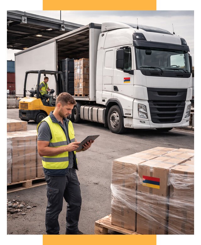 Автоперевозки из Армении от 98382 р. — услуги СетСервис-Днц