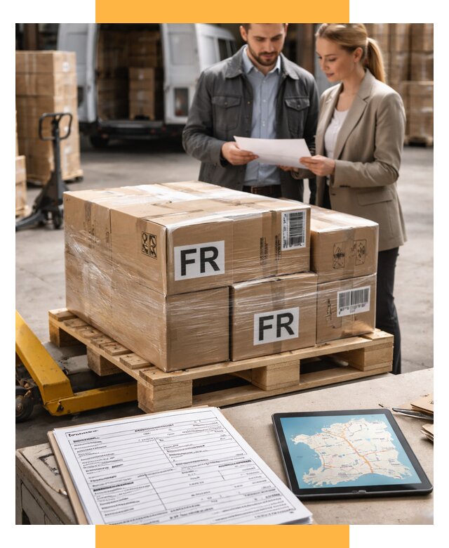 Доставка грузов в Францию от 25890 р., логистика СетСервис-Днц