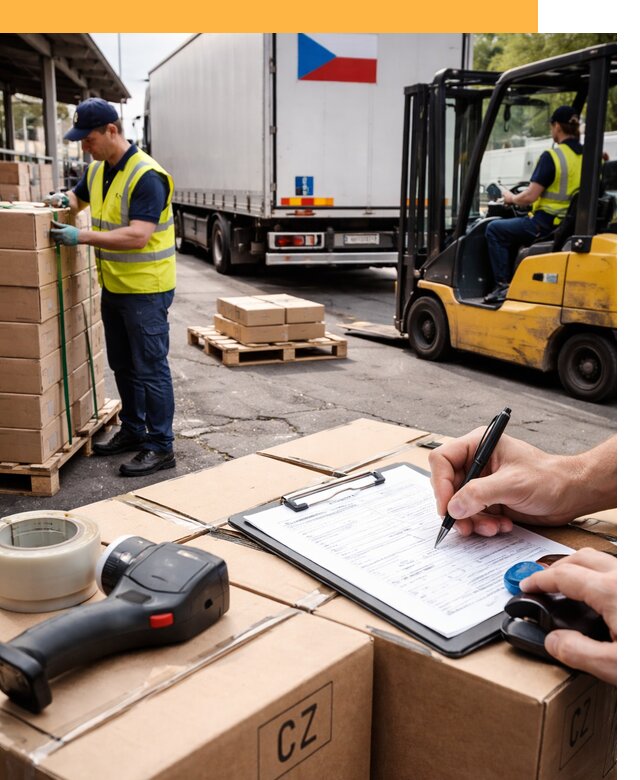 Доставка грузов в Чехию от 36246 руб, международные перевозки