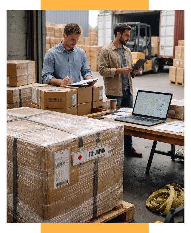 Доставка грузов в Японию от 25890 р., логистика СетСервис-Днц