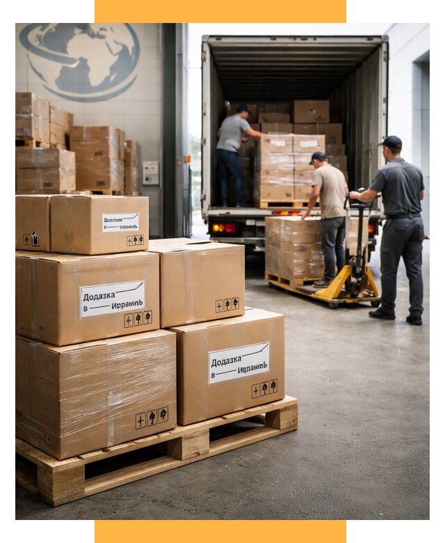 Доставка грузов в Израиль и экспорт от 46602 р. СетСервис-Днц