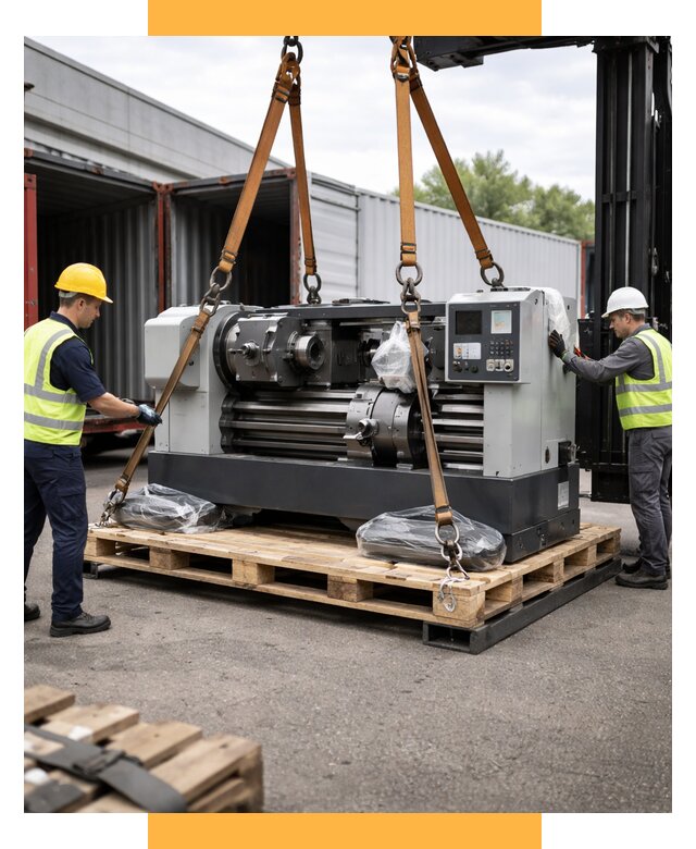 Перевозка станков и таможня от 62136 р. | СетСервис-Днц логистика