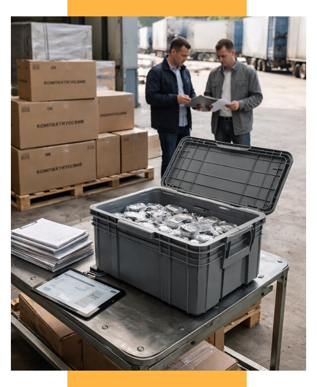 Перевозка комплектующих из Китая от 6731 р. | СетСервис-Днц