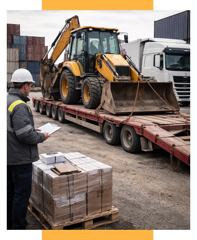 Международная перевозка спецтехники от 46602 р., СетСервис-Днц