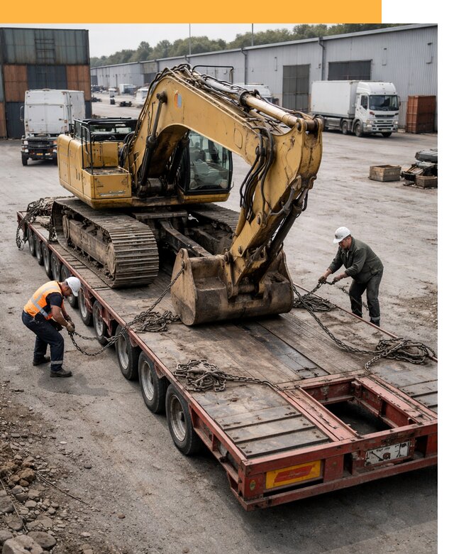 Перевозка спецтехники по России и миру от 46602 руб