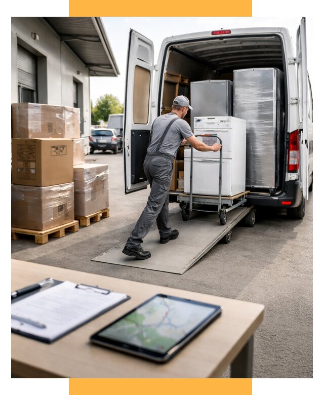 Перевозка бытовой техники от 6731 р. - логистика СетСервис-Днц