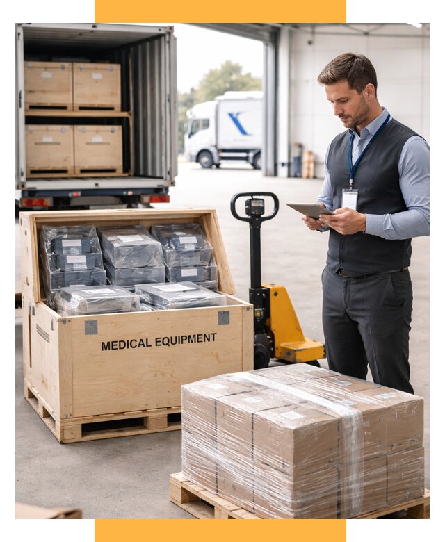 Перевозка медицинского оборудования от 15534 р. в СетСервис-Днц