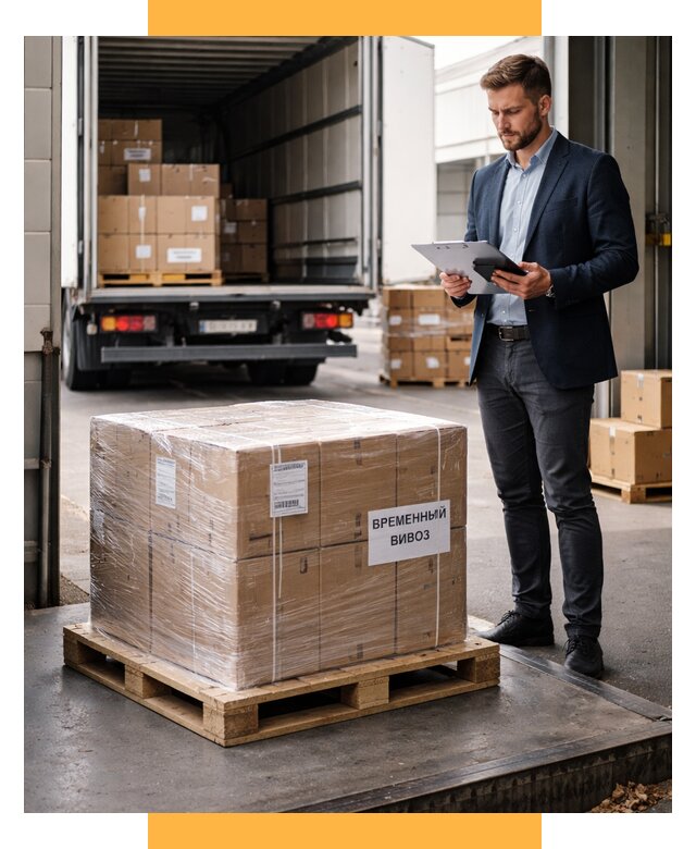 Временный вывоз товаров под ключ от 8285 р. | СетСервис-Днц