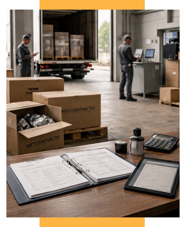 Таможенное оформление автозапчастей под ключ от 8803 р., СетСервис-Днц
