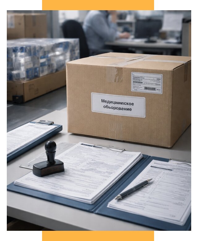 Таможенное оформление медоборудования от 12427 р. | СетСервис-Днц
