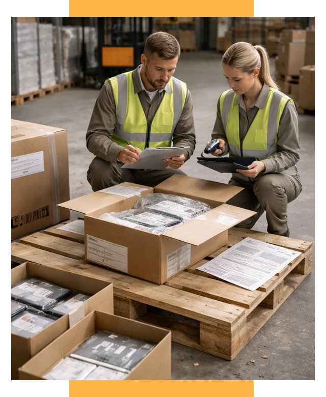 Инспекция товара перед отправкой от 4660 р. | СетСервис-Днц